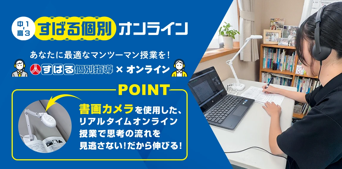 中1〜高3:すばる個別オンライン