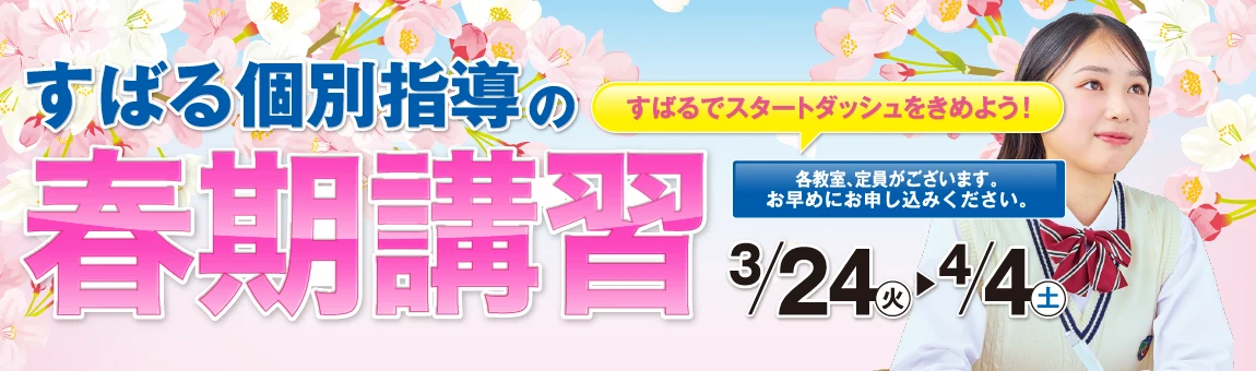 昴 個別指導の春期講習