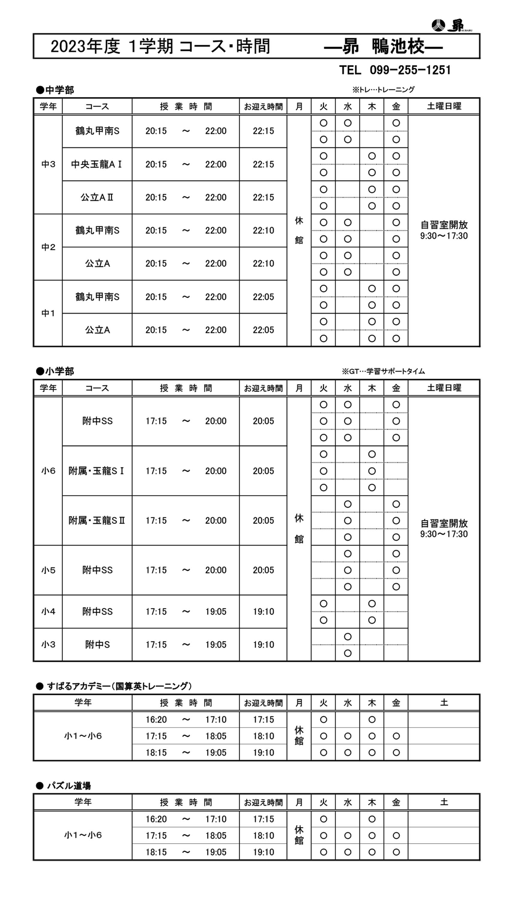 1学期
