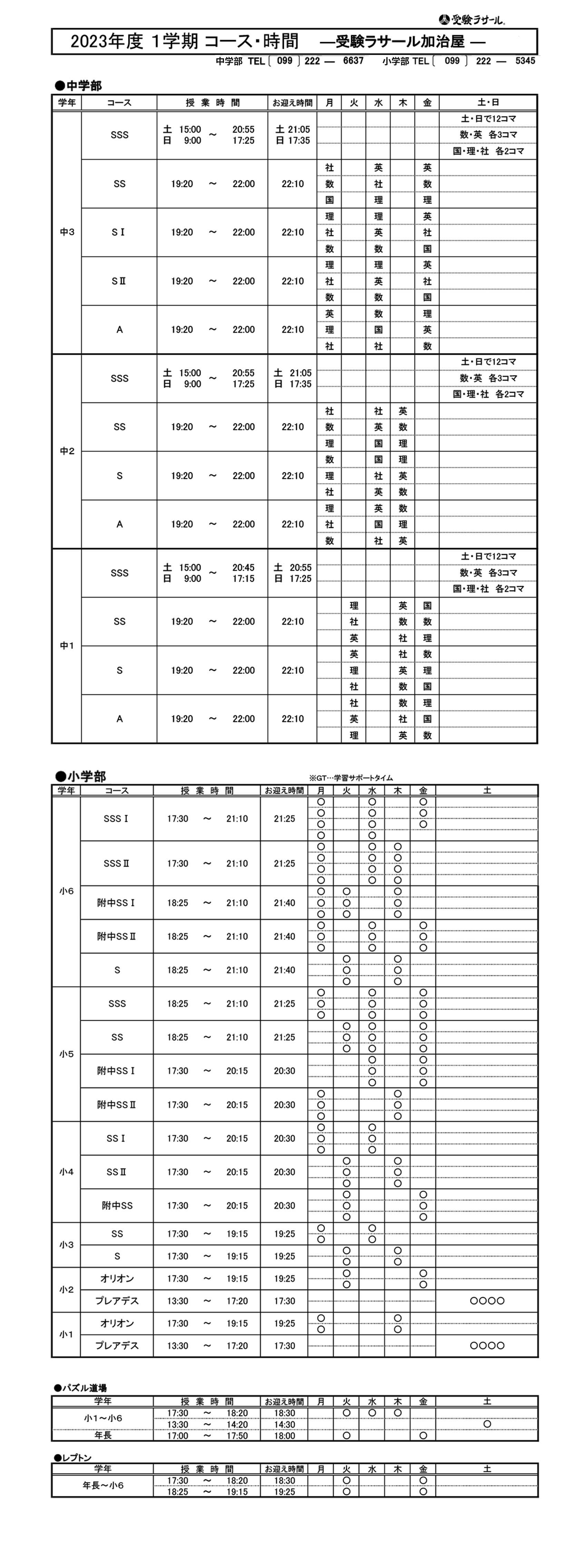 1学期